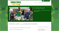 Desktop Screenshot of corndays.com